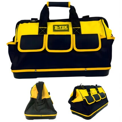 Bolsa De Ferramentas Transporte Fundo Reforçado 16 Bolsos BT-398