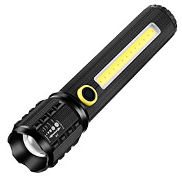 Lanterna Recarregavel Usb LED Portátil 14.7cm KA-L1779