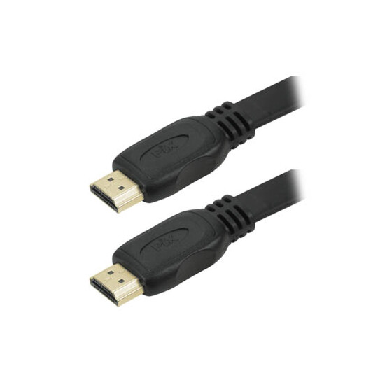 Cabo Hdmi Flat Gold 2.0 4K Hdr 19P 0.5 Metro Chipsce - 018-5005