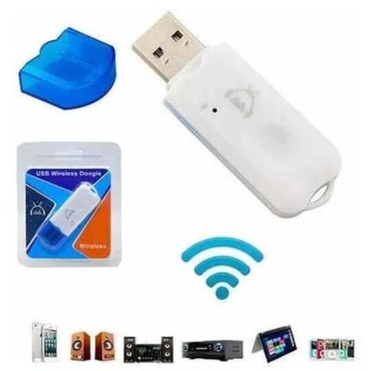 Adaptador Bluetooth Para Som USB Wireless Dongle