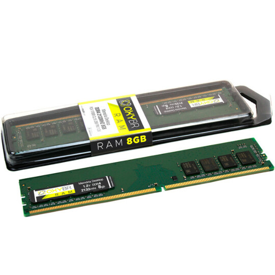Memória Ram OxyBR DDR4 8GB 2133MHz - Signa