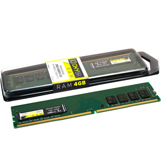 Memória Ram OxyBR DDR4 4GB 2400MHz - Signa