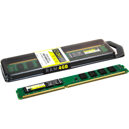 Memória Ram OxyBR DDR3L 4GB 1600MHz 1.35V - Signa
