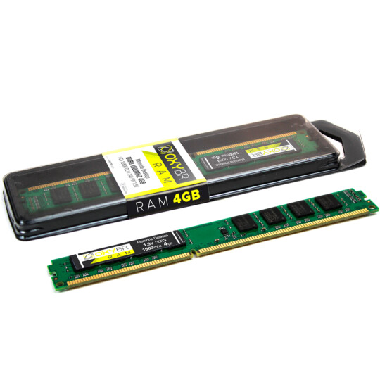 Memória Ram OxyBR DDR3 4GB 1600MHz - Signa