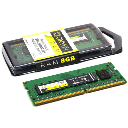 Memória Ram Notebook OxyBR DDR4 8GB 2666MHz