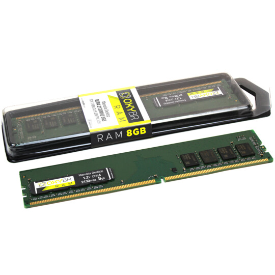 Memória Ram OxyBR DDR4 8GB 2133MHz