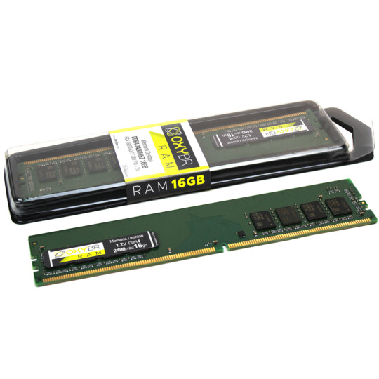 Memória Ram OxyBR DDR4 16GB 2400MHz