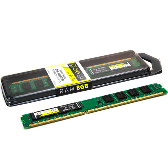 Memória Ram OxyBR DDR3 8GB 1600MHz - Signa