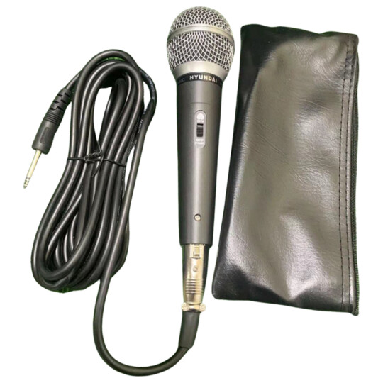 Microfone com Cabo P10 HOOPSON - MIC-008