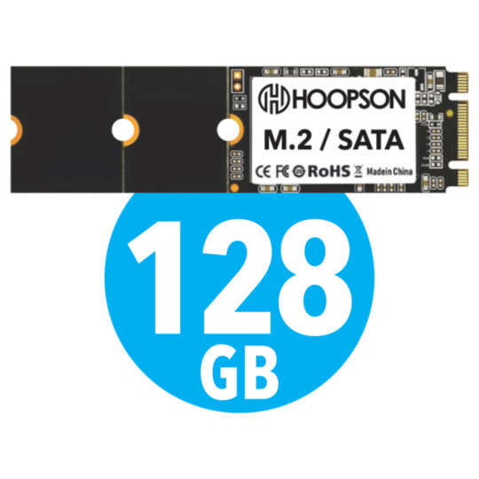 SSD Memória de Armazenamento M2 128Gb SSD HOOPSON - SSD-128M2