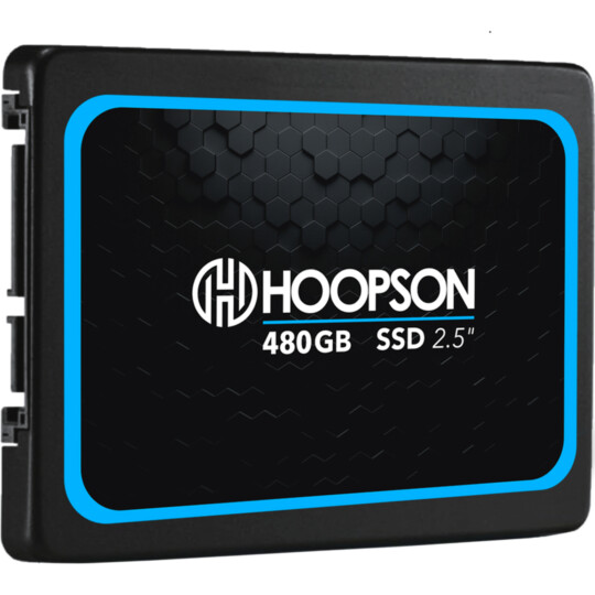 Memória de armazenamento veloz SSD SATA 10x + Rápido 2.5 Hoopson SSD-480