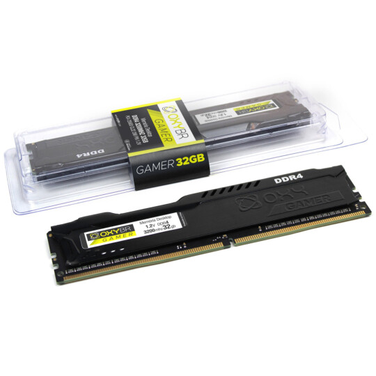 Memória Ram OxyBR Gamer DDR4 32GB 3200MHz