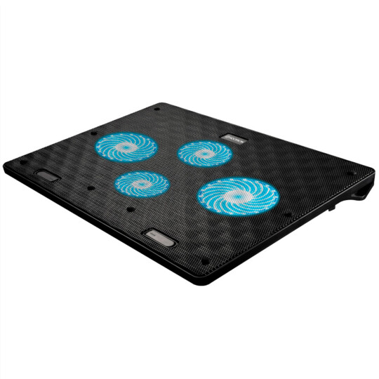 Base para Notebook Ajustável 4 Fans 2 USB Led Azul HOOPSON - BPN-001