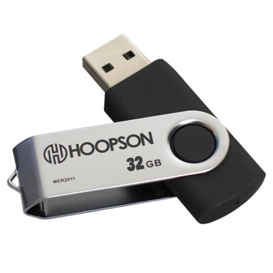 Pendrive USB Hoopson Capacidade: 32GB PEN-001-32