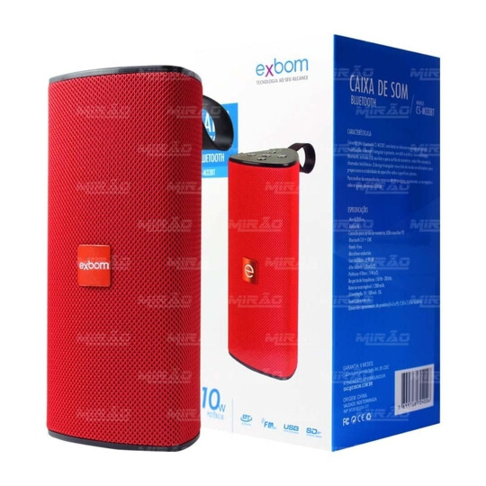 Caixa de Som Bluetooth Multimídia Exbom - 03050 - CS-M33BT