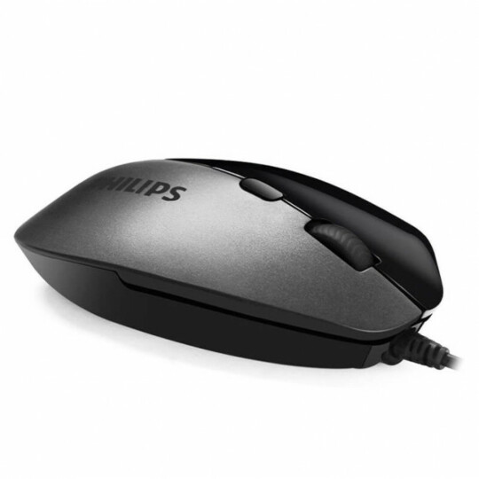 Mouse Com Fio USB 2400 DPI M222 Philips - SPK7222