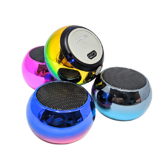 Mini Caixa de Som Bluetooth 3W Colorida - KA-8501