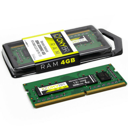 Memória Ram Notebook OxyBR DDR4 4GB 3200MHZ - Signa