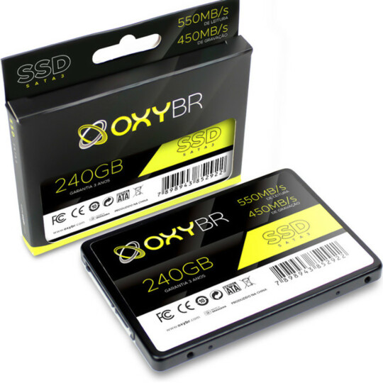 HD SSD OxyBR 240GB SATA3 - Signa