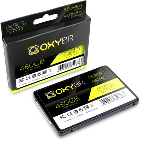 HD SSD OxyBR 480GB SATA3 - Signa