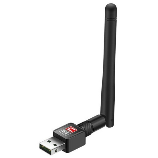 Antena Adaptador Wifi Sem Fio Wireless Antena USB 150M INOVA - LT-009
