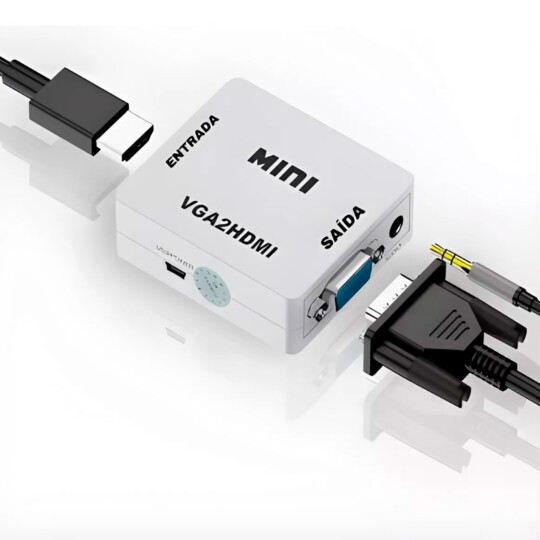 Adptador HDMI para VGA Conversor 1080p KNUP - KP-AD115
