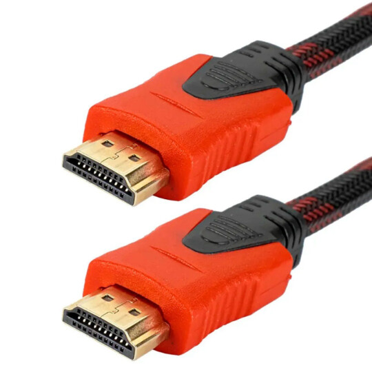 Cabo HDMI 1.5 Metros 1.4 em Malha GRASEP - D-H5003 1.5M