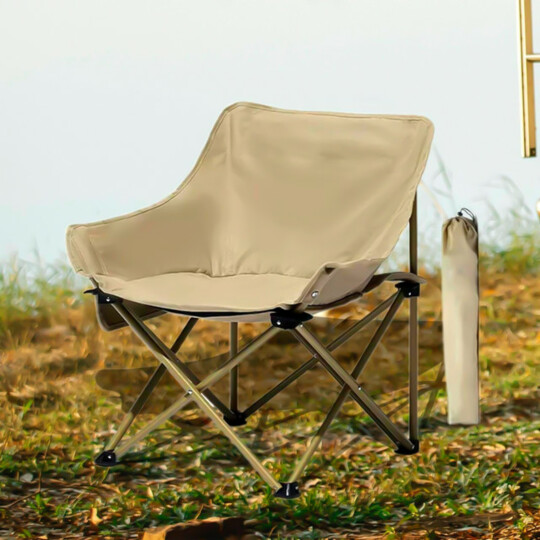 Cadeira Camping Dobrável Deluxe