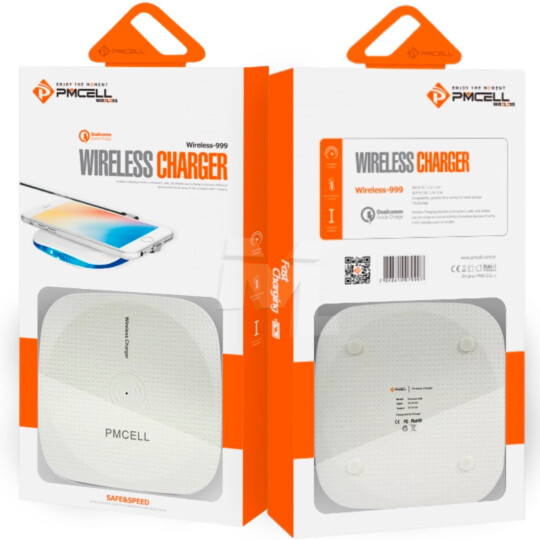 Carregador de Celular QI sem Fio 2.4A Wireless 999 PMCELL - WR-11
