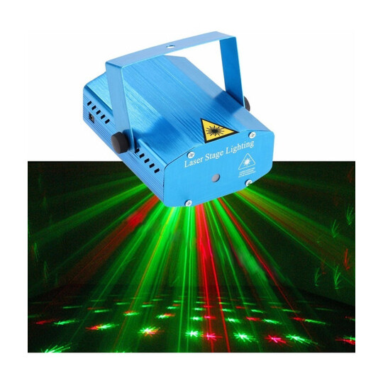 Mini Projetor Holográfico Led Canhão Laser com Efeito para Festas XZHANG - SD-09