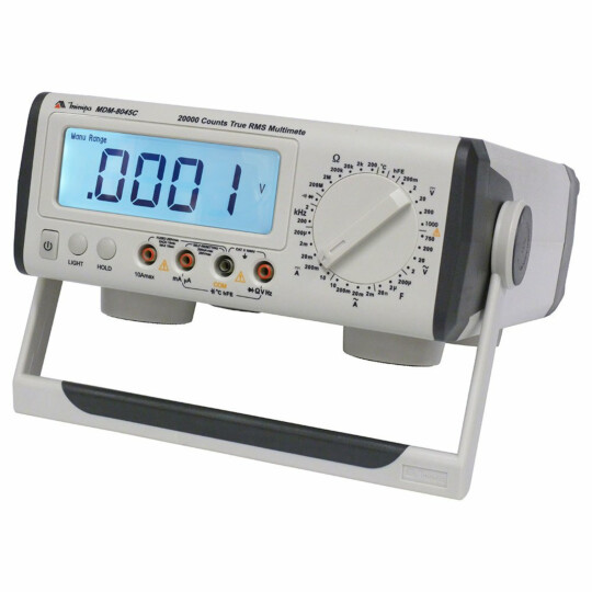 Multímetro de Bancada Minipa 2000 Contagens/display Grande - MDM-8045C