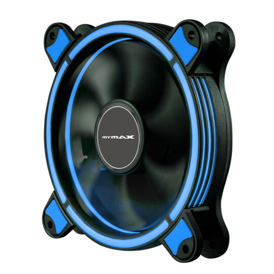 Cooler Fan Ring Mymax Spectrum 120mm 22 LEDs Azul - MYC/FC-SP12025/BL