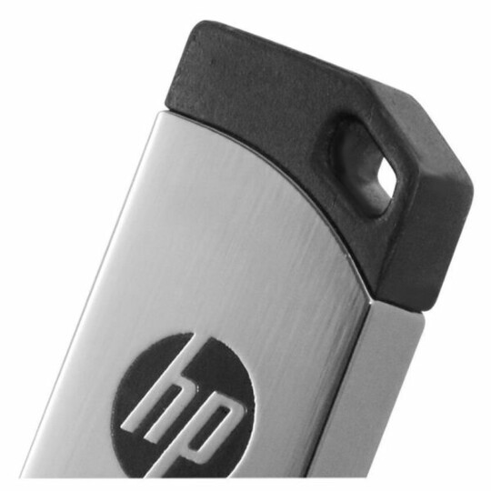 Pen Drive HP 16GB USB 2.0 Metálico - V236W 