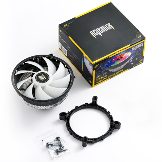 Cooler para Processador Intel AMD com Led RGB Revenger - G-VR301