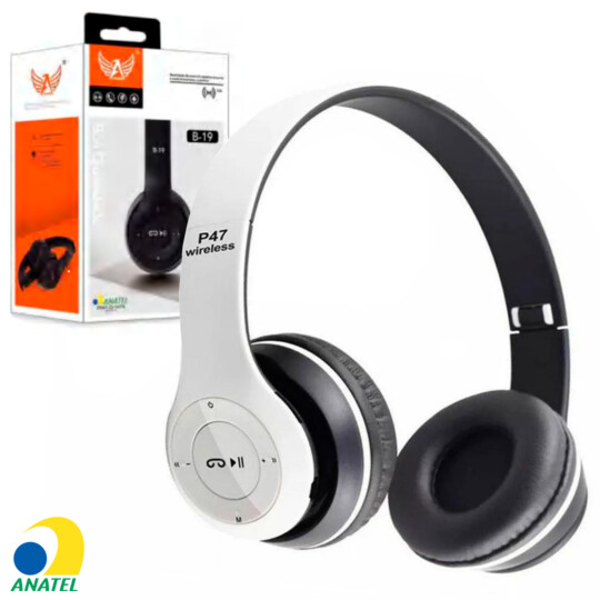 Headphone Bluetooth P47 Wireless Dobravel ALTOMEX - B-19 M