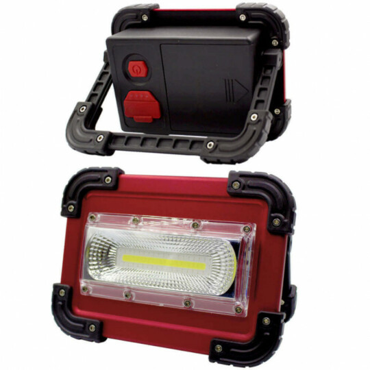 Holofote Refletor de Emergência LED Recarregável Portátil XZ - W828
