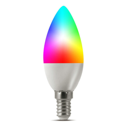 Lâmpada de LED Colorida RGB 4W com Drive Integrado Luatek - LK-RGB-J04W