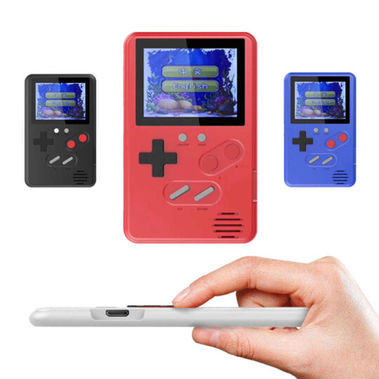 Mini Vídeo Game Boy Portátil 500 Jogos Retrô Clássicos Jogo para
