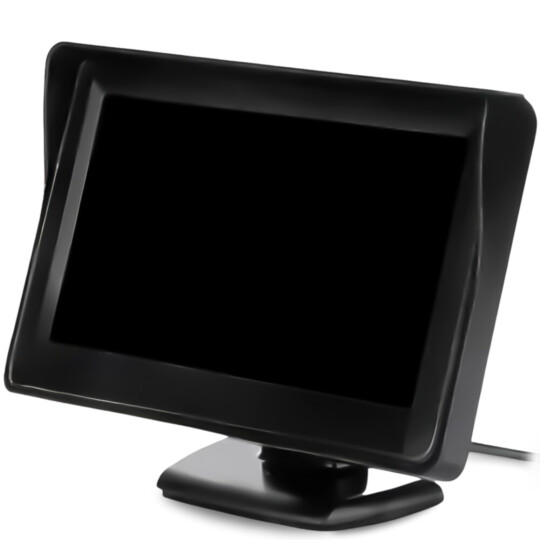  Monitor LCD Veicular 4.3 Polegadas para Camera de Ré - KP-CA401