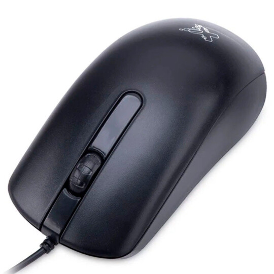 Mouse Max Ultra com Fio USB 2.0 1000 dpi Preto MAXPRINT - 60000081