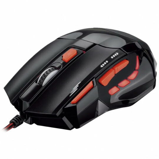 Mouse Gamer 2400DPI QuickFire Vermelho Multilaser - MO236
