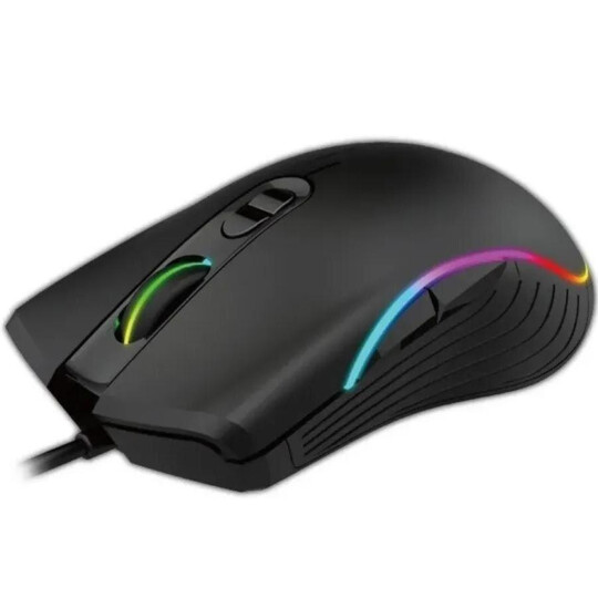 Mouse Gamer Led RGB DPI Ajustável Até 3200 DPI 5V LEHMOX GT-M4