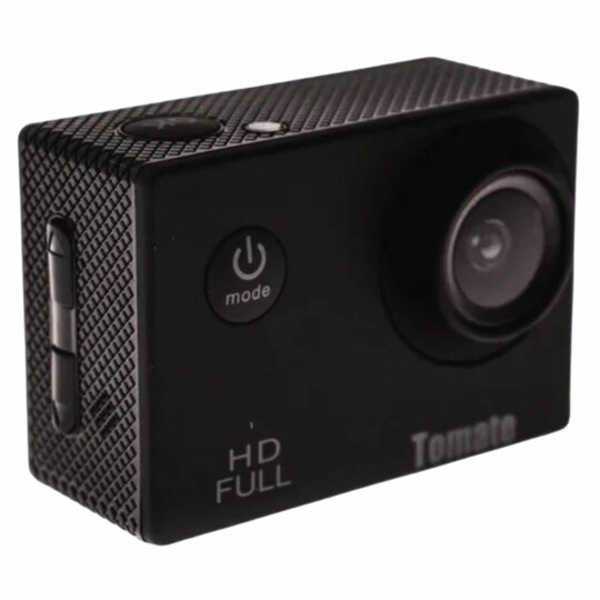 Câmera e Filmadora Tomate HD 720p Esportiva Tela 2.0 LCD - MT-1081