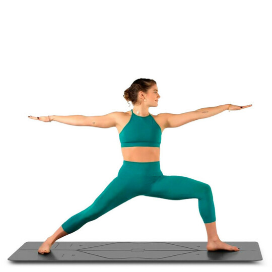 Tapete para Yoga Tatame Esteira e Exercícios Preto