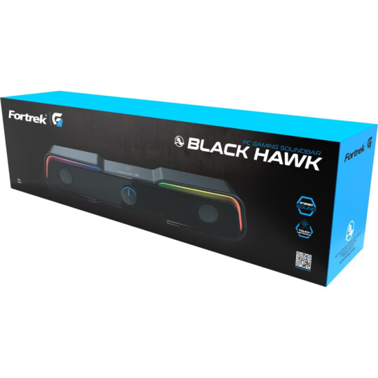 Soundbar Gamer para Pc Fortrek Black Hawk 6W RGB - 73400