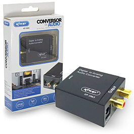 Conversor de Áudio Digital para Analógico KP-3463