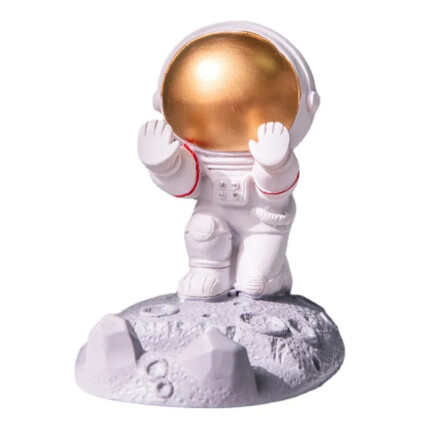 Suporte de Mesa Astronauta para Smartphone de Plástico - OR-SP05