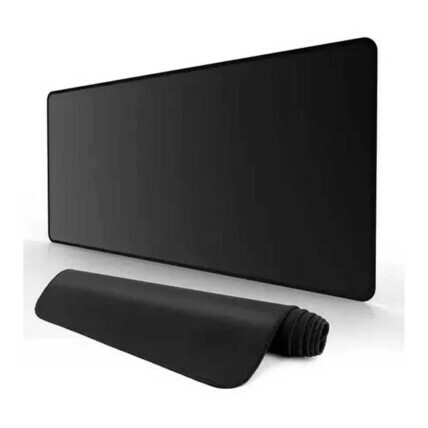 Mouse Pad Gamer Grande 780x300mm Preto Borda Costurada SP001