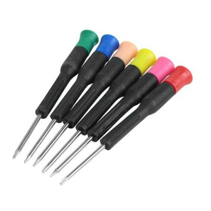 Jogo de Chaves Torx para Celular com 6 Peças - 056-0406
