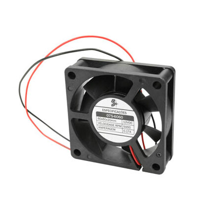 Cooler - Micro Ventilador 60 x 60 x 20 mm 12v - 075-6060
